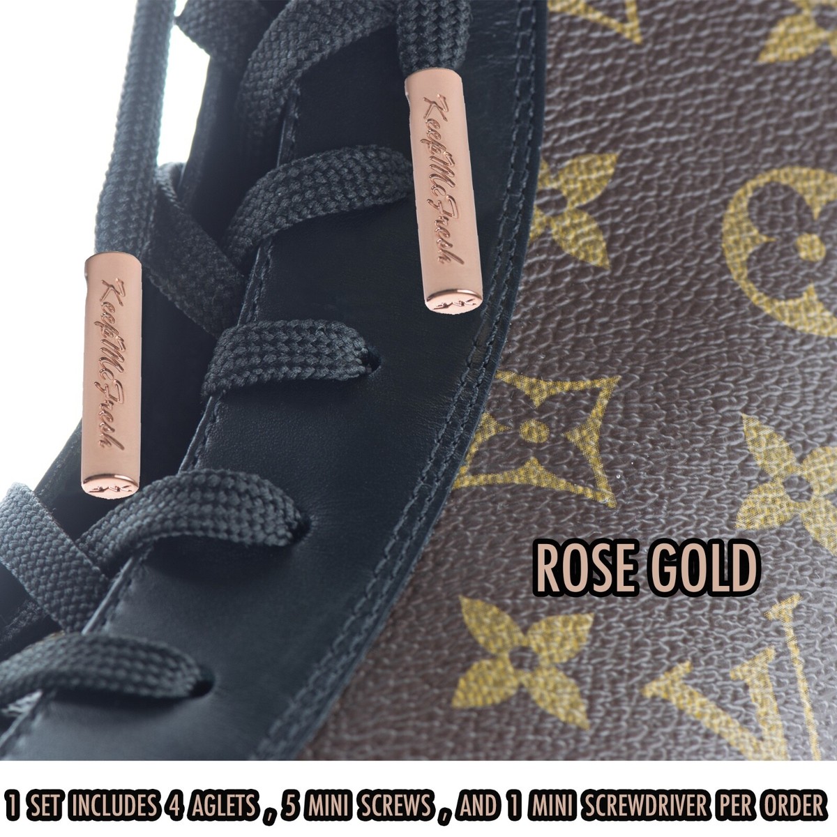 KMF Premium Metal Aglets – Colorful Lace Tips To Upgrade Your Shoelaces