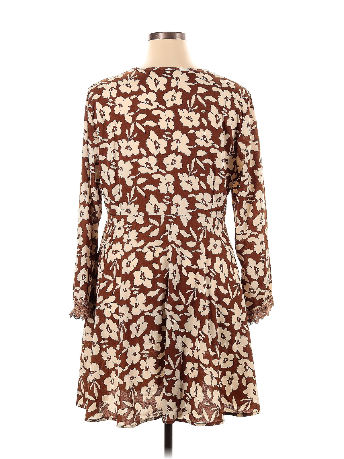 Shein Women Brown Casual Dress 0X Plus eBay