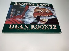 Dean Koontz Santa's Twin 1996 Harper Prism Hard Cover w/Dust Jacket