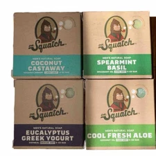 Dr. Squatch soap lot Of 4 Soaps