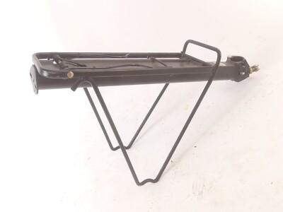 Gepäckträger für Sattelstützen, schwarz, 26 Zoll, Alu, max. 10 kg