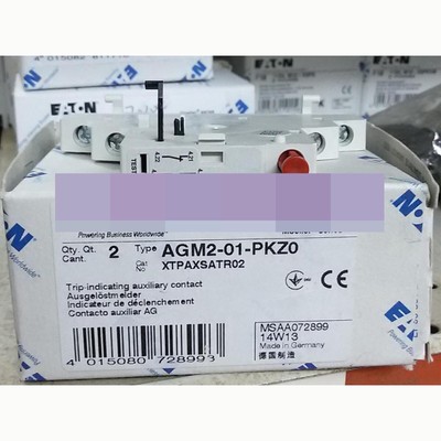 2pc New     AGM2-01-PKZ0 Auxiliary Contact   #A6-35