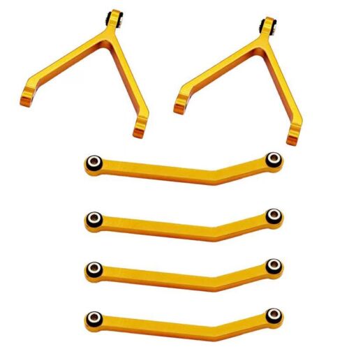 Für 1/24 RC Raupenauto FMS FCX24 Antriebswagen CNC Metall Chassis Gliederstange Set - Bild 12 von 19