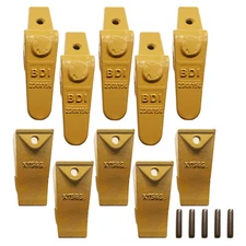 230X156 Backhoe Shank / X156S Bucket Teeth / P156 Flexpin for Mini Excavator 5PK