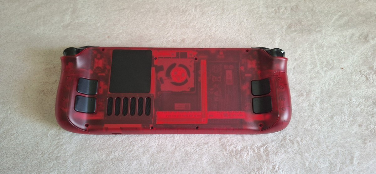 Steam Deck LCD: 2TB SSD Upgrade W/ JSAUX Red Backplate | eBay