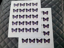 40 Colorado Hairstreak NON-MACHINEABLE STAMPS MNH 2021 BOOK PANE Butterfly 