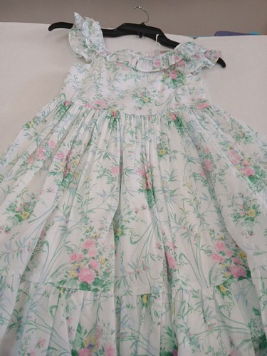 Janie and Jack Women's Floral Dress Size 7 - Picture 4 of 12