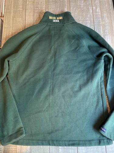 Pullover Notre Dame Fighting Irish Jansport para mujer 1/4 cremallera XL vintage - Imagen 6 de 7
