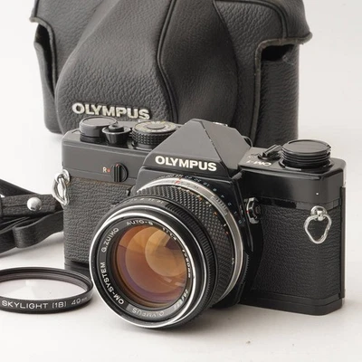 Olympus OM-1 Noir OM-SYSTEM G.Zuiko AUTO-S 50mm f/1.4 SLR 35mm Manuel - Photo 1/4