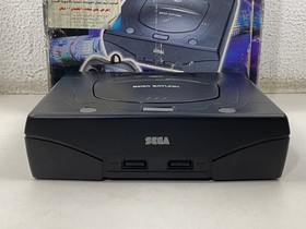 Sega Saturn Console Model 2 MK 2 Boxed PAL (Working)