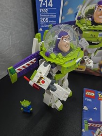 LEGO Disney Pixar Toy Story #7592 Construct-a-Buzz Lightyear 100% Complete