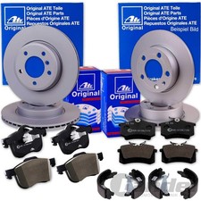 ATE BREMSSCHEIBEN + BELÄGE + HANDBREMSE VORNE+HINTEN passend für HYUNDAI TUCSON