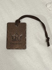 Rare Kingsbarns Golf Club PRG Bag Tag Brass (Limited Release) New