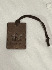 Rare Kingsbarns Golf Club PRG Bag Tag Brass (Limited Release) New