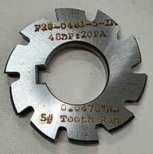Involute Gear Cutter 48DP 20 PA 5