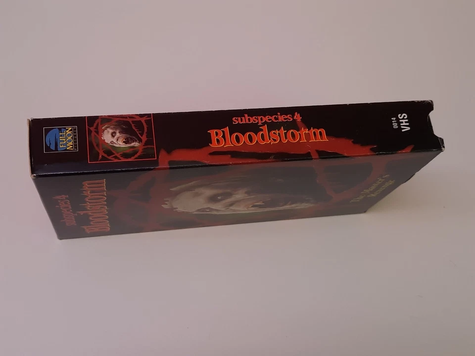 Subspecies 4 - Bloodstorm 1998 Uncut VHS USA NTSC Video Ted Nicolaou Full Moon - Bild 4 von 4