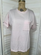 Vintage 90s Chesterfield Pink Cotton Women’s T-shirt Sz Large Made In USA