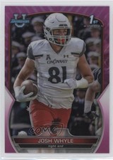 2022 Bowman U Chrome Pink Refractor Josh Whyle #89 1s8