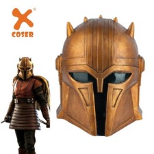 Star Wars Mandalorian The Armorer Helmet Cosplay Masks Resin Replicas Halloween