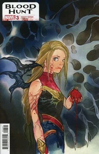 BLOOD HUNT #3 PEACH MOMOKO | CAPTAIN MARVEL 1