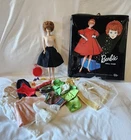 Vintage 1960s Barbie LOT w/ Bubblecut #850 Doll Clothes & Accessories & Case