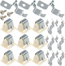 PartsBroz 279570 Dryer Door Latch Kit (3-Pack) (9-Pcs) for Whirlpool Dryer Door 