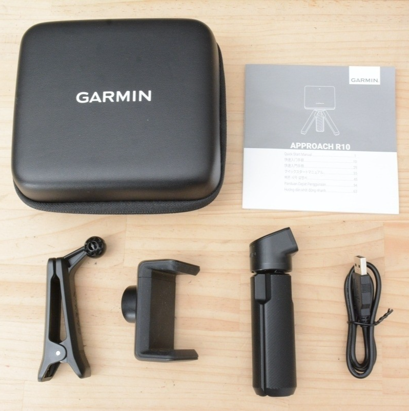 Garmin Approach R10 Golf Portable Launch Monitor Simulator Used W