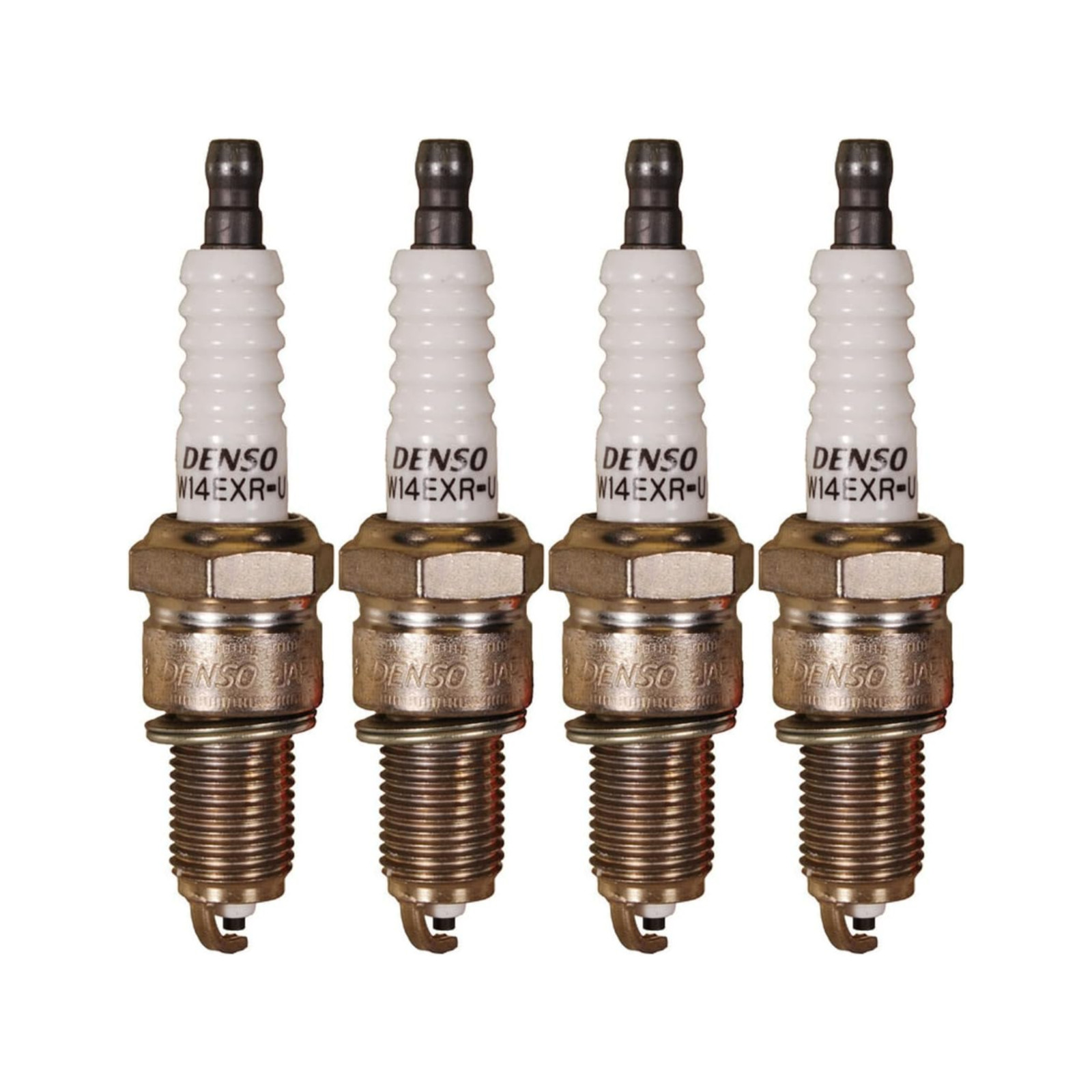 Set of 4 NEW Denso Standard 	U-Groove Spark Plugs 3013 W14EXR-U