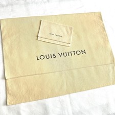 Louis Vuitton authentic beige dust bags. Set of 2.