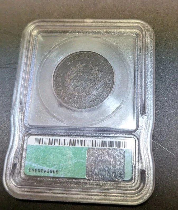 1803 ICG VF20 Details Draped Bust Large Cent - Image 3 of 4