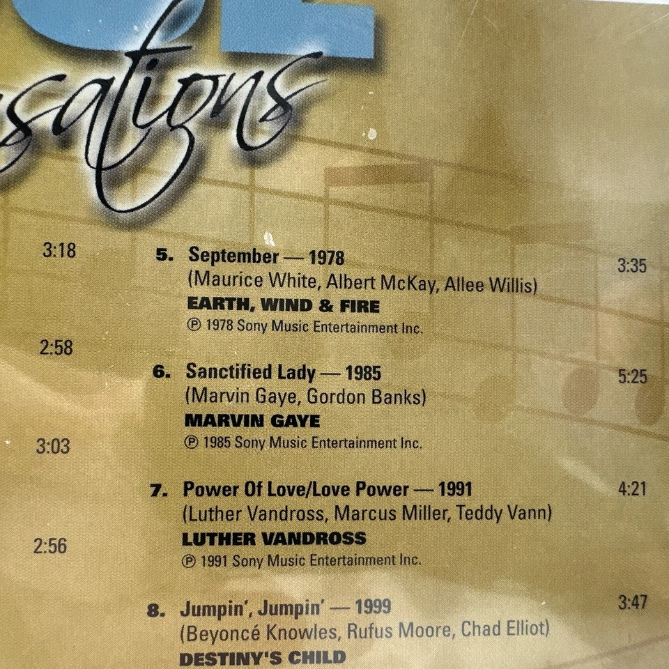 NEW VINTAGE Kellogg's Presents Soul Sensations Sony Music Entertainment CD 2004 - Image 4 of 4