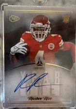 2023 Panini Luminance - Year One Signatures Rps Rashee Rice #Y1RRI (AU, RC)