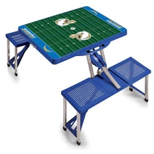 NFL Los Angeles Chargers Football Field Folding Picnic Table, Camping Table, ...