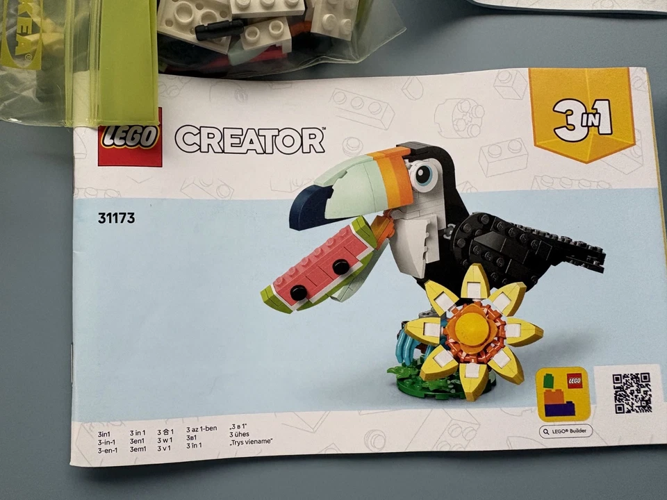 LEGO Creator 31173 Wild Animals: Tropical Toucan, photo 3 of 5