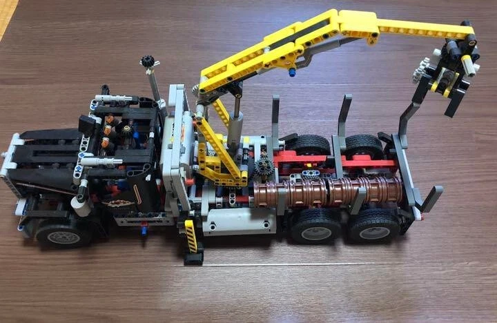 Lego Technic Logging Truck Building Toys *USED* from Japan