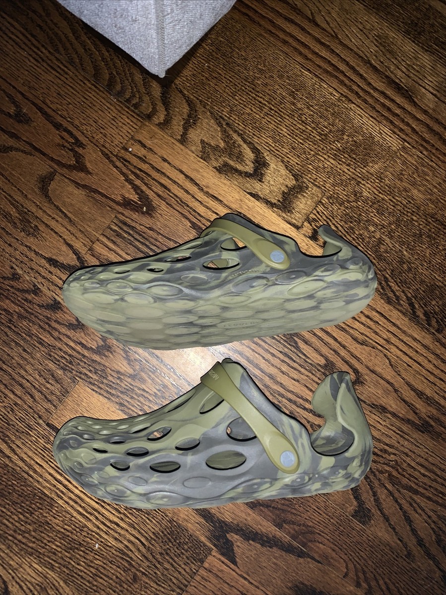 Merrell Hydro Moc Olive Drab Water Hiking Shoes Sandals