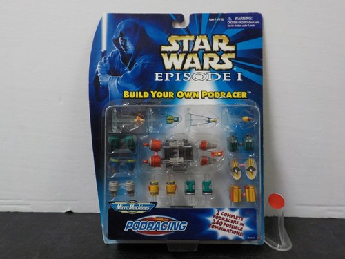 G421 Build Your Own Podracer Micro Machines Star Wars 1999 Vintage Rare Galoob A