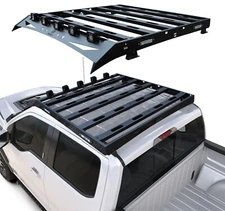 Vijay Steel Roof Rack Luggage Carrier W/LED Lights For 2009-2014 Ford F150 4Door