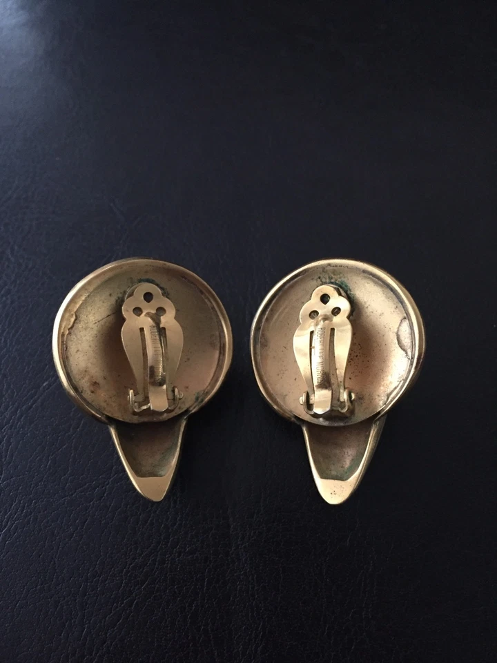 Robert Lee Morris 24K Gold Plated Earrings  - Image 4 of 4