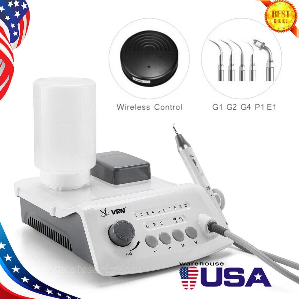 Dental Ultrasonic Piezo Scaler LED Handpiece Bottle Fit EMS Woodpecker Cavitron - Image 2 of 4