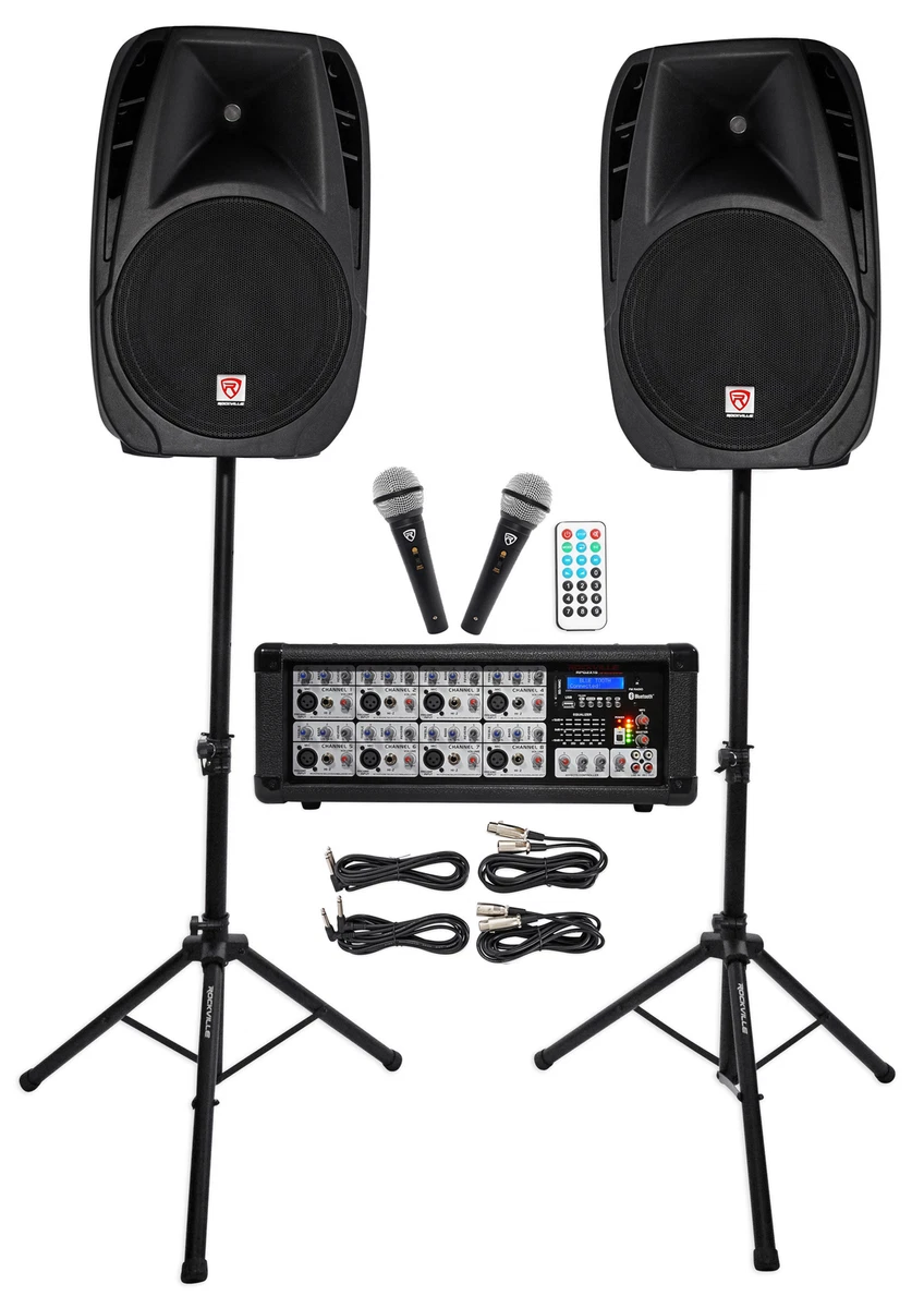 Rockville portable pa system hot sale