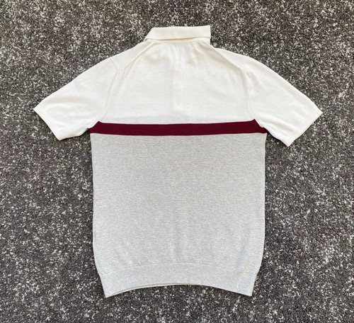 Reiss ‘Christie’ Colourblock Polo Shirt Size Small - Picture 7 of 10