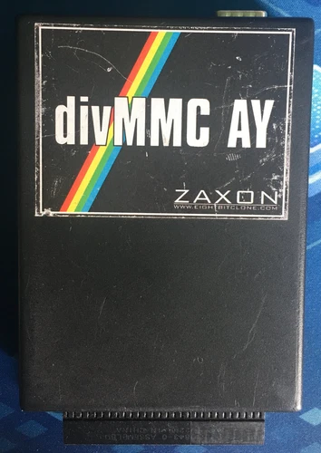 DivMMC AY by Zaxxon ZX Spectrum SD card interface with sound & Kempston joystick