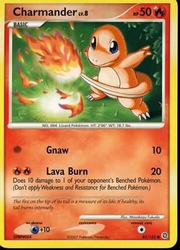 Pokemon Card - Secret Wonders 82/132 - CHARMANDER Lv.8