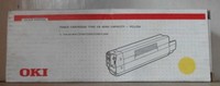 Original Oki Type C6 Toner 42127405 Yellow Hc C5100 C5200 C5300 C5400 Ovp A
