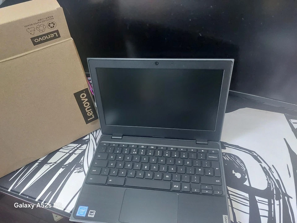 Brand New Lenovo Black 100e Chromebook 2nd Gen| 11.6" 4GB / 32GB EMMC - Image 3 of 4
