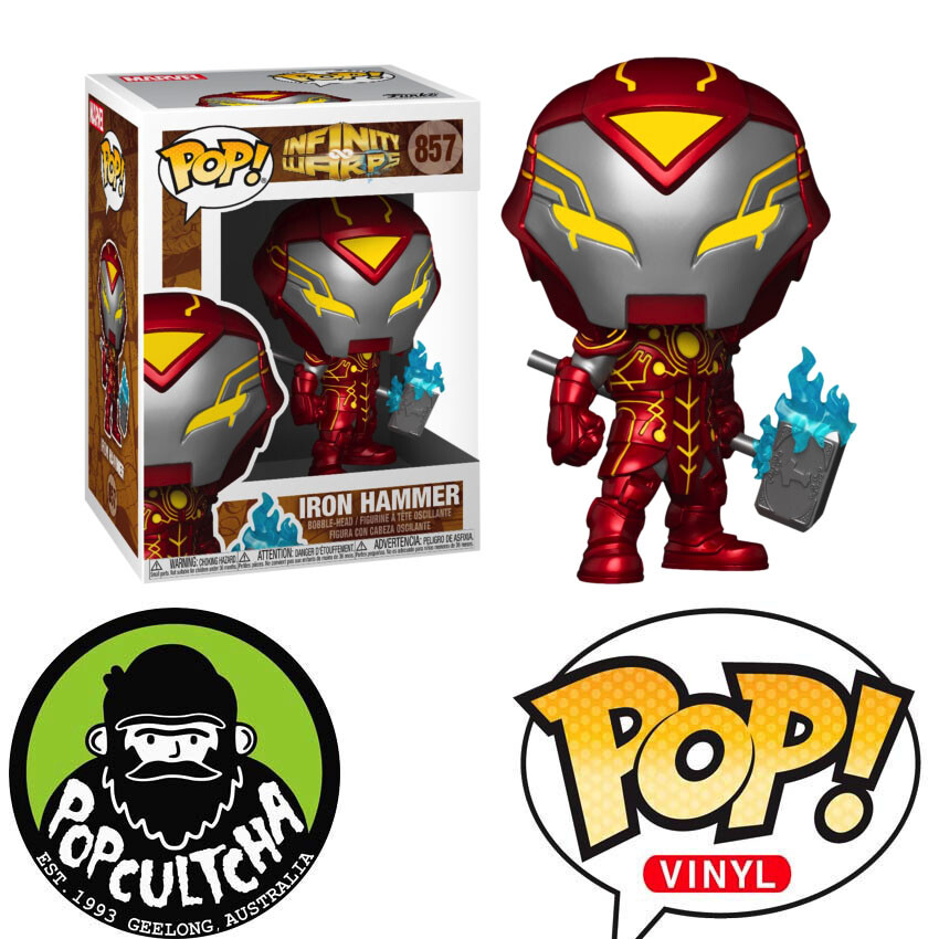 Infinity Warps - Iron Hammer Pop! Vinyl Figure &Quot;New&Quot;