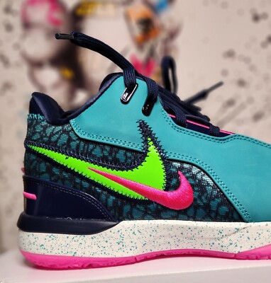 Nike Zoom LeBron NXXT Gen AMPD South Beach Size 10.5 Men’s Nike Zoom LeBron NXXT Gen AMPD South Beach BRAND NEW Size 11  main image 4