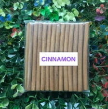 Cinnamon Incense Dhoop Sticks - 100% Natural bambooless Incense  Dhoop Sticks
