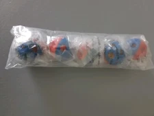 Tupperware Shape-O-Ball Design Keychain Tiny Treasures Set of 5 wrapped  NEW